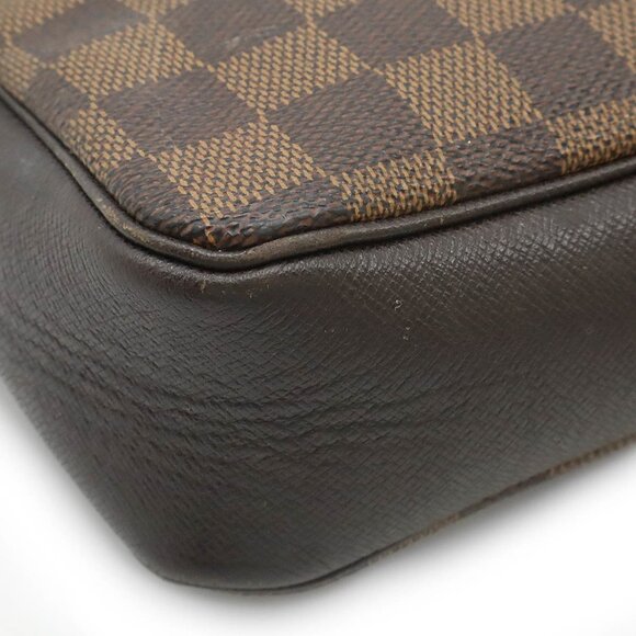 LOUIS VUITTON Brown Damier Pouch - Picture 4 of 10